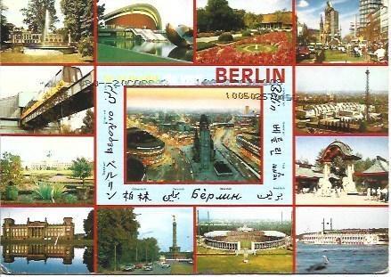 POSTAL L04852: Edificios de Berlin