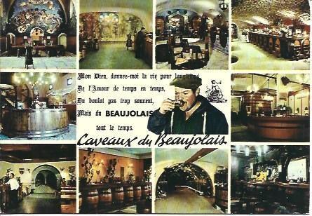 POSTAL L04854: Caveaux du Beaujolais