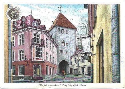 POSTAL L04857: Long Leg Gate Tower 
