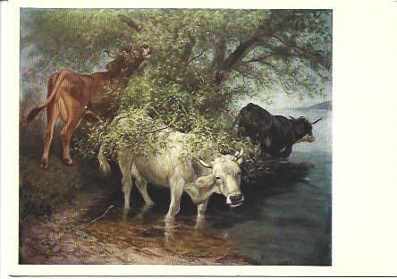 POSTAL L04836: An der Tranke, por R. Koller