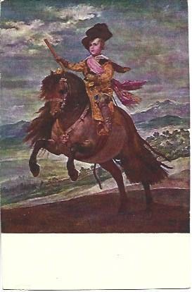 POSTAL L04810: Infante Baltasar, por Velazquez
