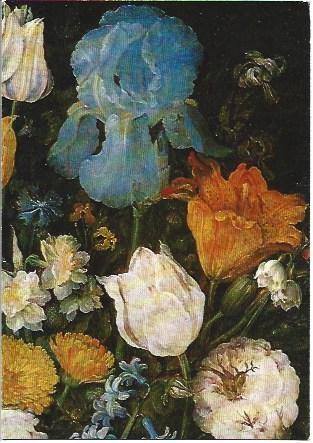 POSTAL L04817: Ramo de flores, por Ian Brueghel