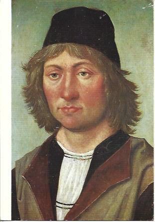 POSTAL L04832: Autorretrato , de Pedro Berruguete