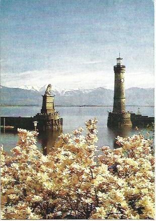 POSTAL L04901: Lindau en el lago de Constanza