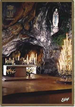 POSTAL L04904: Cueva Milagrosa de Lourdes