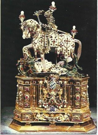 POSTAL L04913: Estatuilla de San Jorge