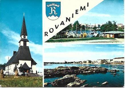 POSTAL L04891: Rovaniemi en Finlandia