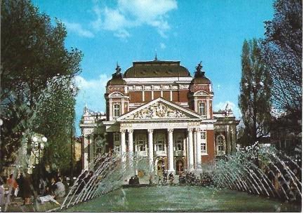 POSTAL L04867:  Teatro Nacional de Sofia, Bulgaria