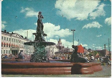 POSTAL L04873: Mercado en Helsinki