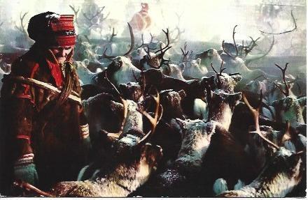 POSTAL L04878: Lappi Lapland, Finlandia
