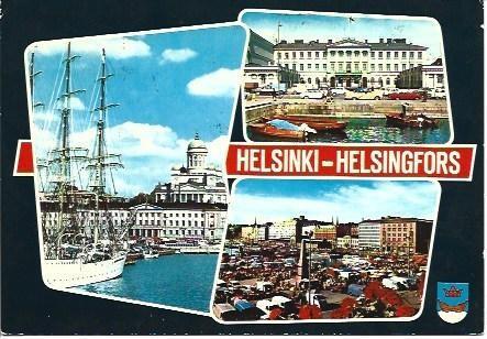 POSTAL L04883: Imagenes de Helsinki