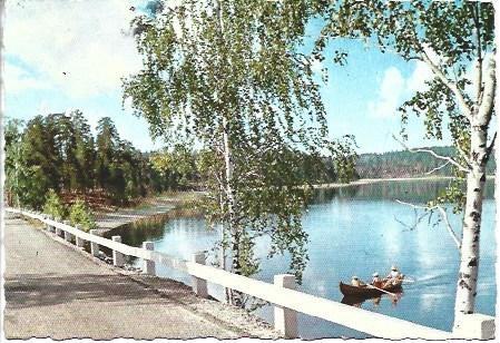 POSTAL L04887: Lago en Finlandia