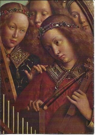 POSTAL L04806: Los Angeles Musicos, por Van Eyck