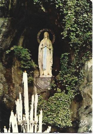 POSTAL L04723: La Inmaculada Concepcion de Lourdes