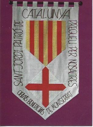 POSTAL L04724: Pendon de Cataluña