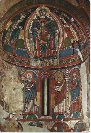 POSTAL L04735: Pantocrator de Taull