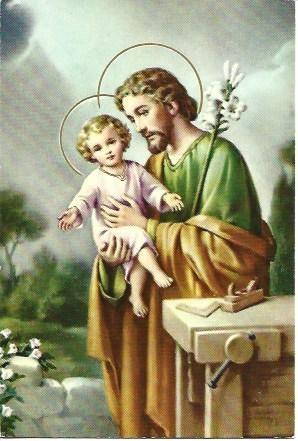 POSTAL L04739: San Jose y el Niño