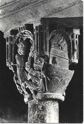POSTAL L04740: Capitel del Arca de Noe en el Monasterio de Sant Cugat del Valles