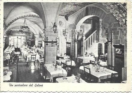 POSTAL L04714: Interior del Restaurante Paoli de Florencia