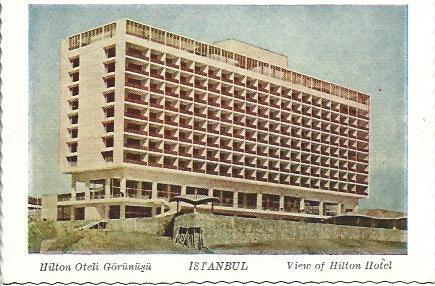 POSTAL L04713: Hotel Hilton de Estambul
