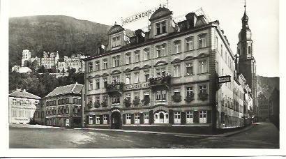POSTAL L04698:Hollander Hof en Heidelberg