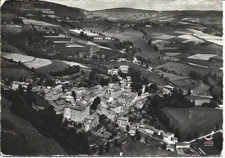 POSTAL L04711: Vista general de Chalmazel, Francia