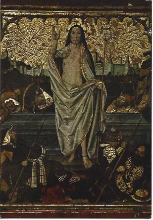 POSTAL L04743: Retablo del Condestable de la Capilla de Santa Agueda en Barcelona
