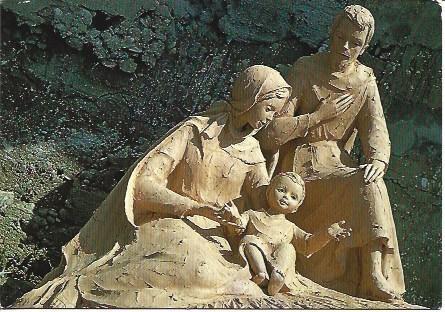 POSTAL L04744: Belen de Navidad