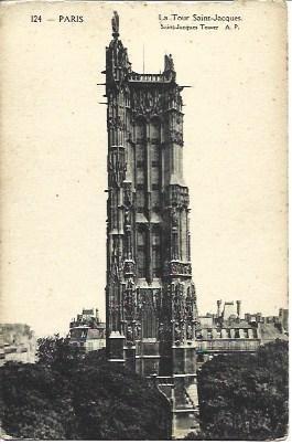 POSTAL L04774: La Tour Saint Jacques, Paris