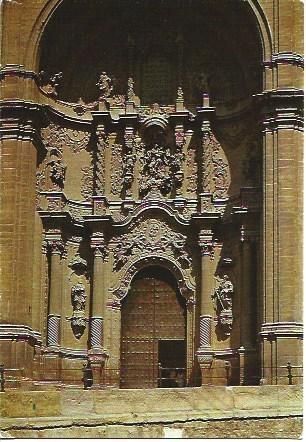 POSTAL L04778: Alcañiz, Colegiata de Santa Maria la Mayor