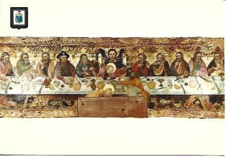 POSTAL L04783: La Santa Cena del Museo de Solsona