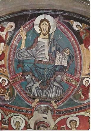 POSTAL L04786: Pantocrator de Sant Climent de Taull