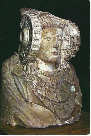 POSTAL L04771: La Dama de Elche