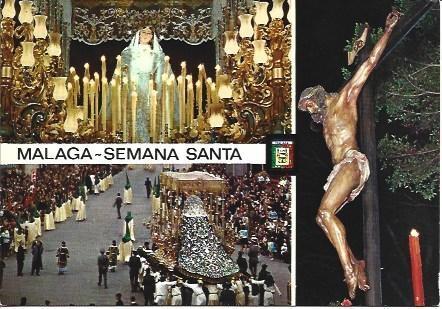 POSTAL L04750: Semana Santa en Malaga