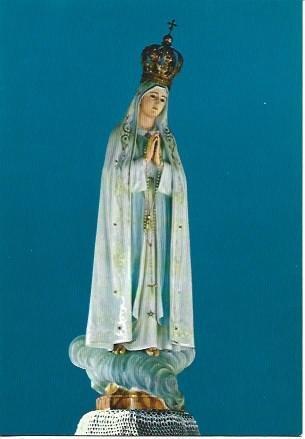POSTAL L04753: Imagen oficial de la Virgen de Fatima