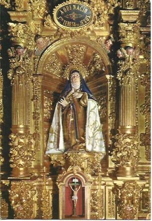 POSTAL L04754: Iglesia de Santa Teresa de Avila