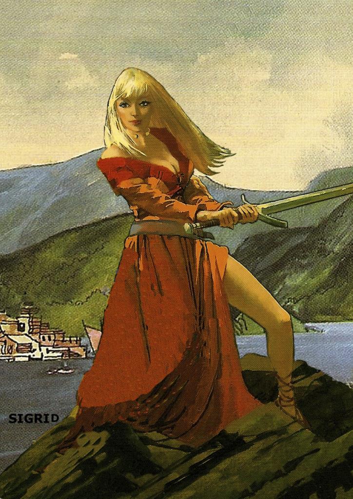 Poster DIN 4 numero 0806: Sigrid