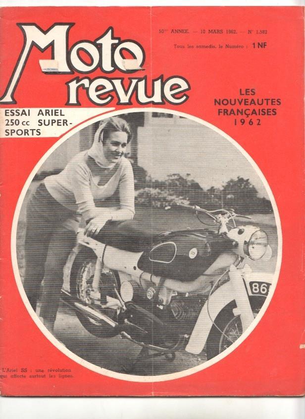 Revista: Moto revue num 1582, 10 mars 1962 - Les nouveautes françaises 1962