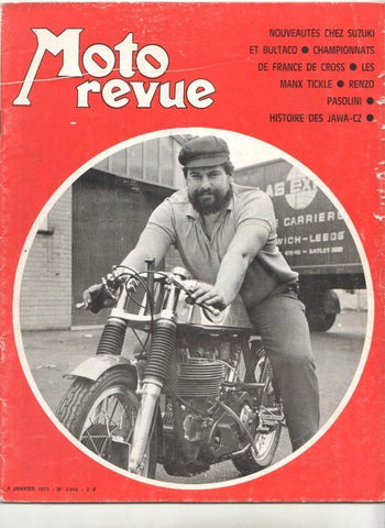 Revista: Moto revue num 2010, 9 janvier 1971 - Nouveautes chez bultaco