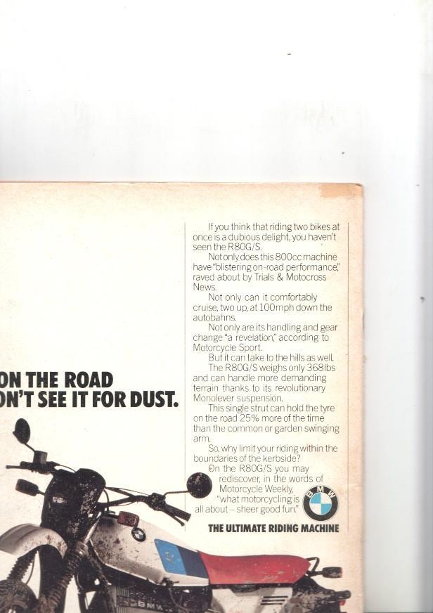 Revista, magazine: Classic Bike num 31, October 1981 - Phil Irving on Velocette's vertical twin