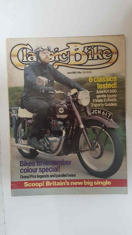 Revista, magazine: Classic Bike num 29, June 1982 - Portada Ariel KH500