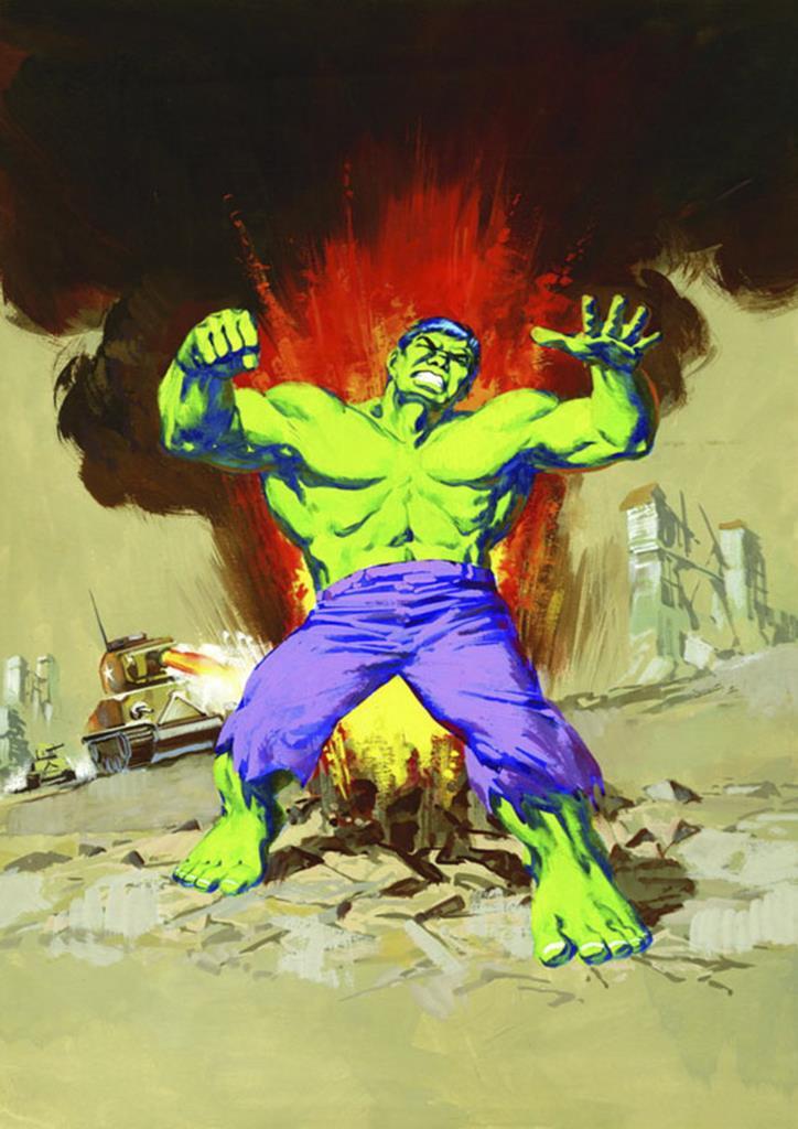Poster DIN 4 numero 0824: serie Marvel: Hulk (La Masa)