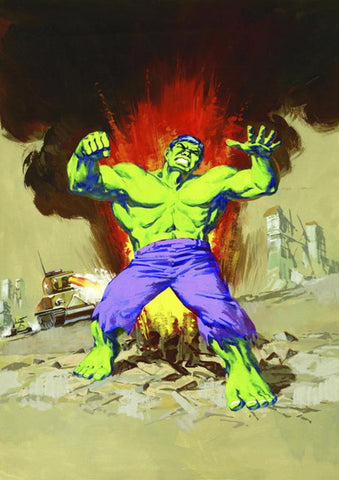 Poster DIN 4 numero 0824: serie Marvel: Hulk (La Masa)