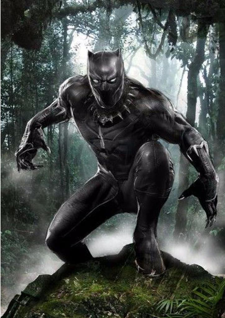 Poster DIN 4 numero 0827: serie Marvel: La Pantera Negra