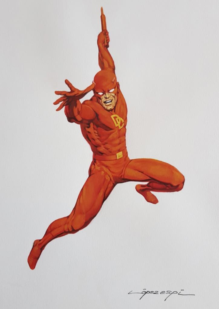 Poster DIN 4 numero 0830: serie Marvel: Dan Defensor (Daredevil)