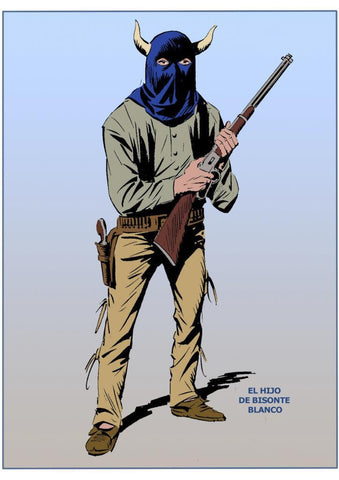 Poster DIN 4 numero 0849: serie Tex Willer: El Hijo de Bisonte Blanco