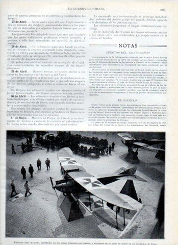 LAMINA V18057: Biplanos tipo Aviatik en los Invalidos de Paris