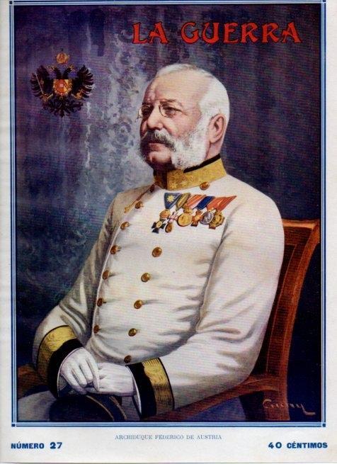 LAMINA V18067: Archiduque Federico de Austria