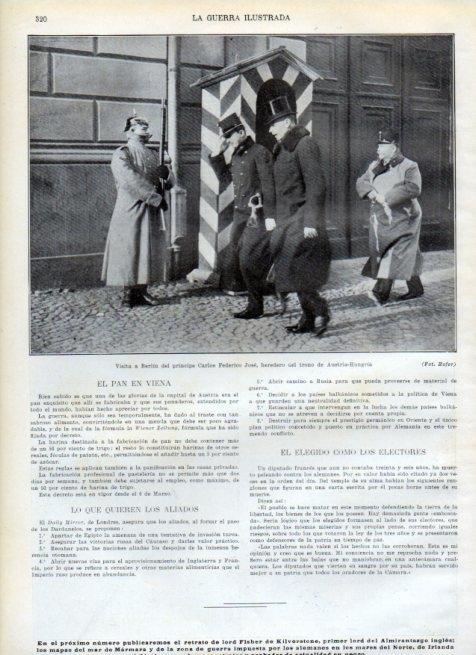 LAMINA V18020: Principe Carlos Federico Jose visitando Berlin