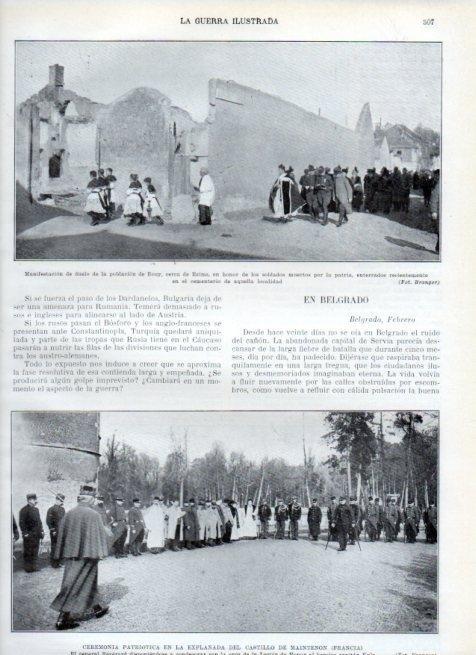 LAMINA V18016: General Reverard condecora al capital Kula en Castillo de Maintenon